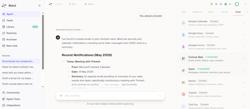 Brevl screenshot 4