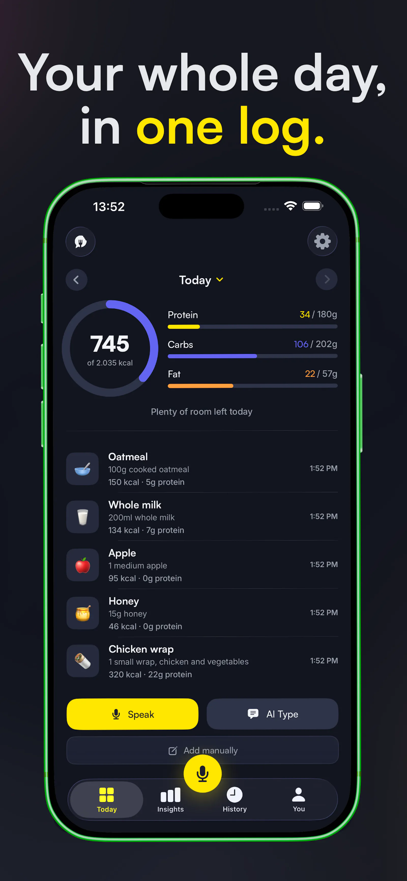 Logma: AI Calorie Tracker screenshot 3