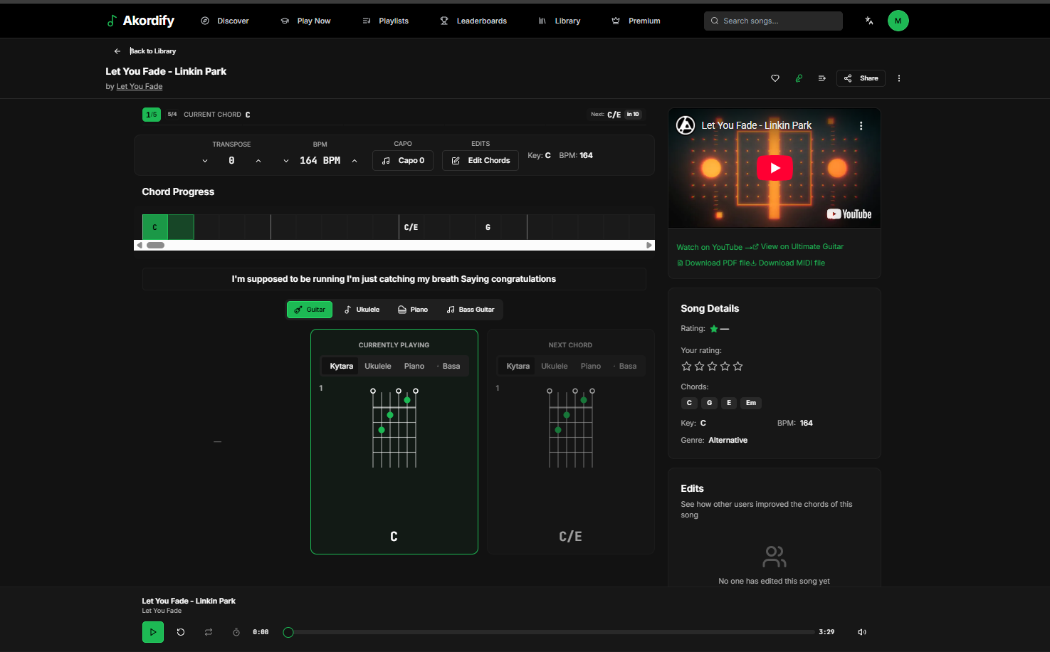 Akordify - Main product screenshot demonstrating key features and user interface