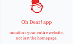 Oh Dear! desktop app image
