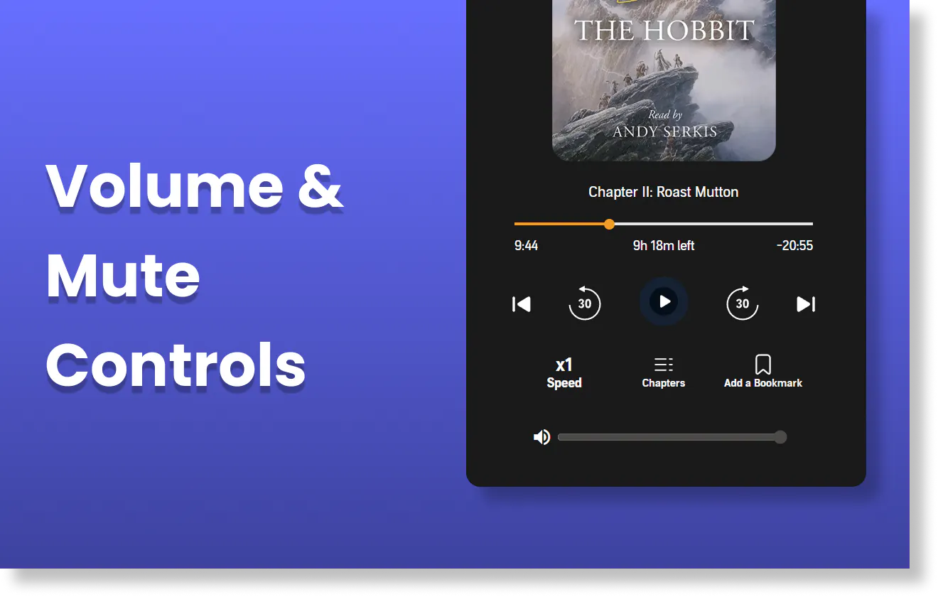 Audible Player Enhanced gallery image