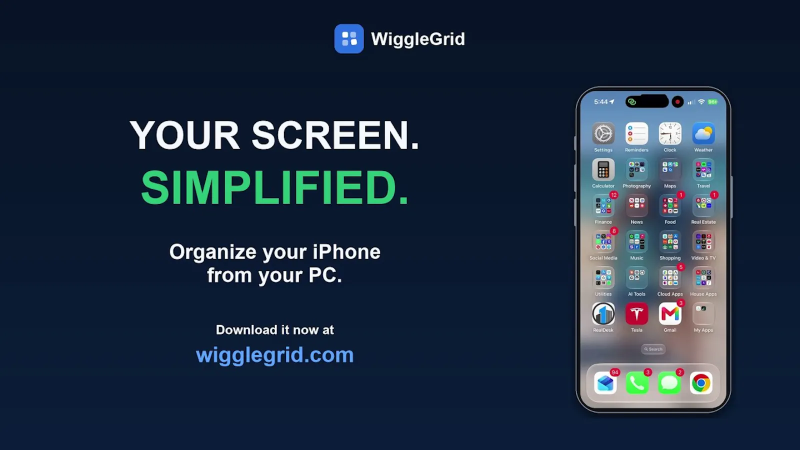 WiggleGrid screenshot 1 (video preview)