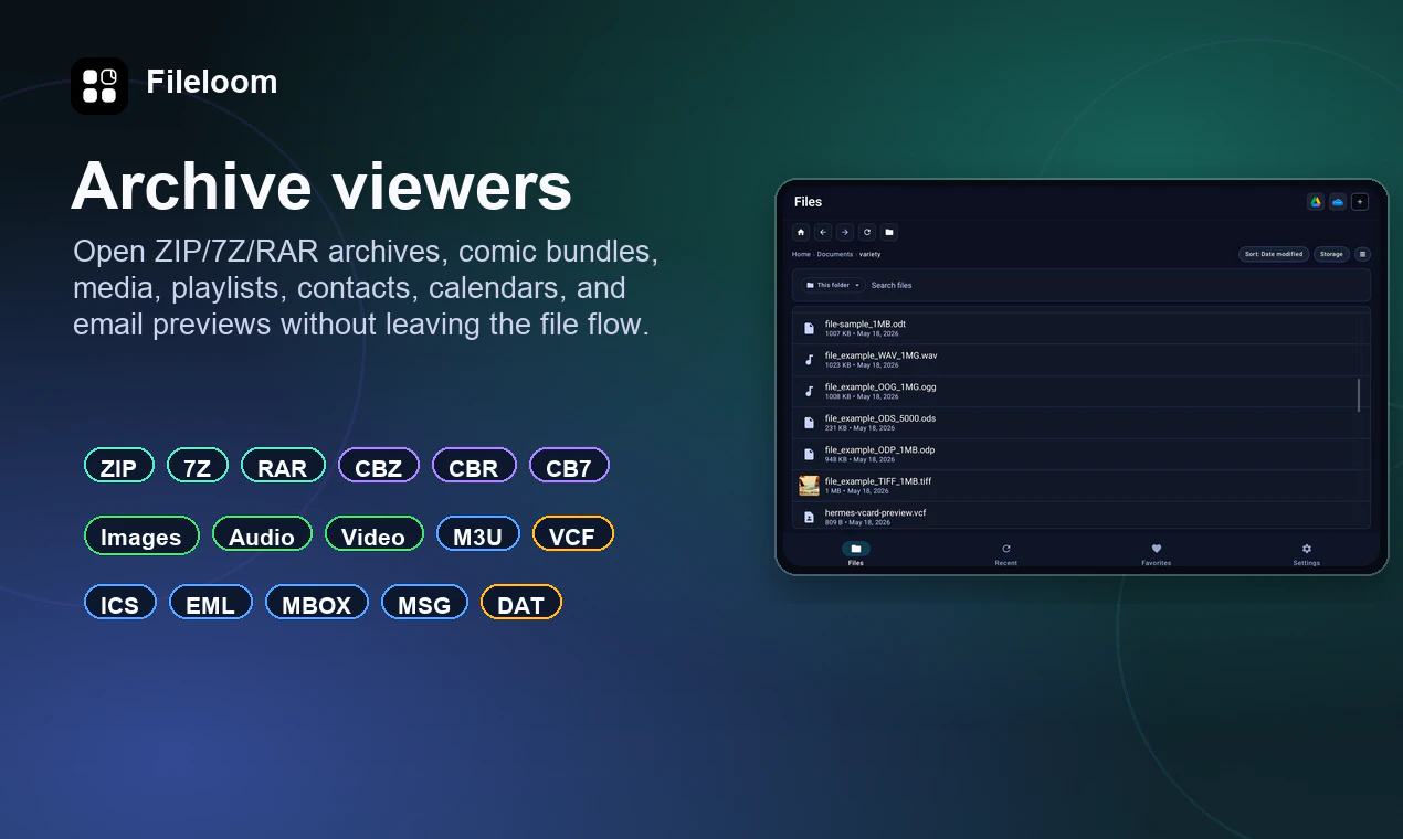 Fileloom: more formats + QR file handoff 截图 5