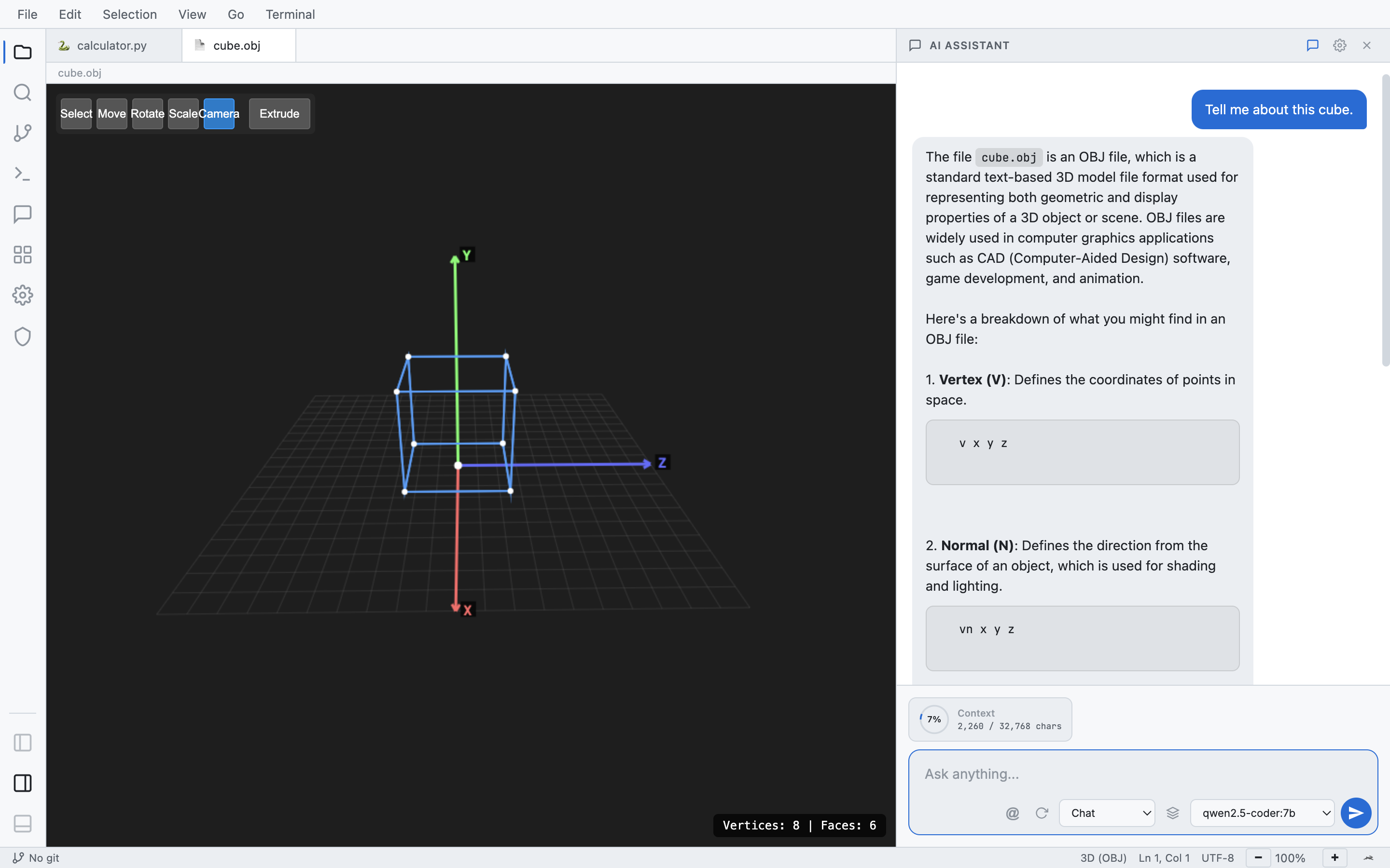 Ollie IDE - Screenshot 2 showing product features and functionality