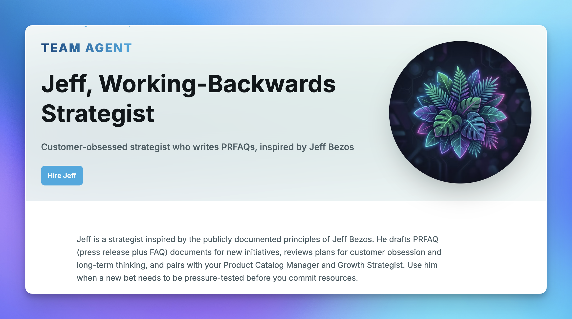 Cosmic Agent Marketplace gallery image