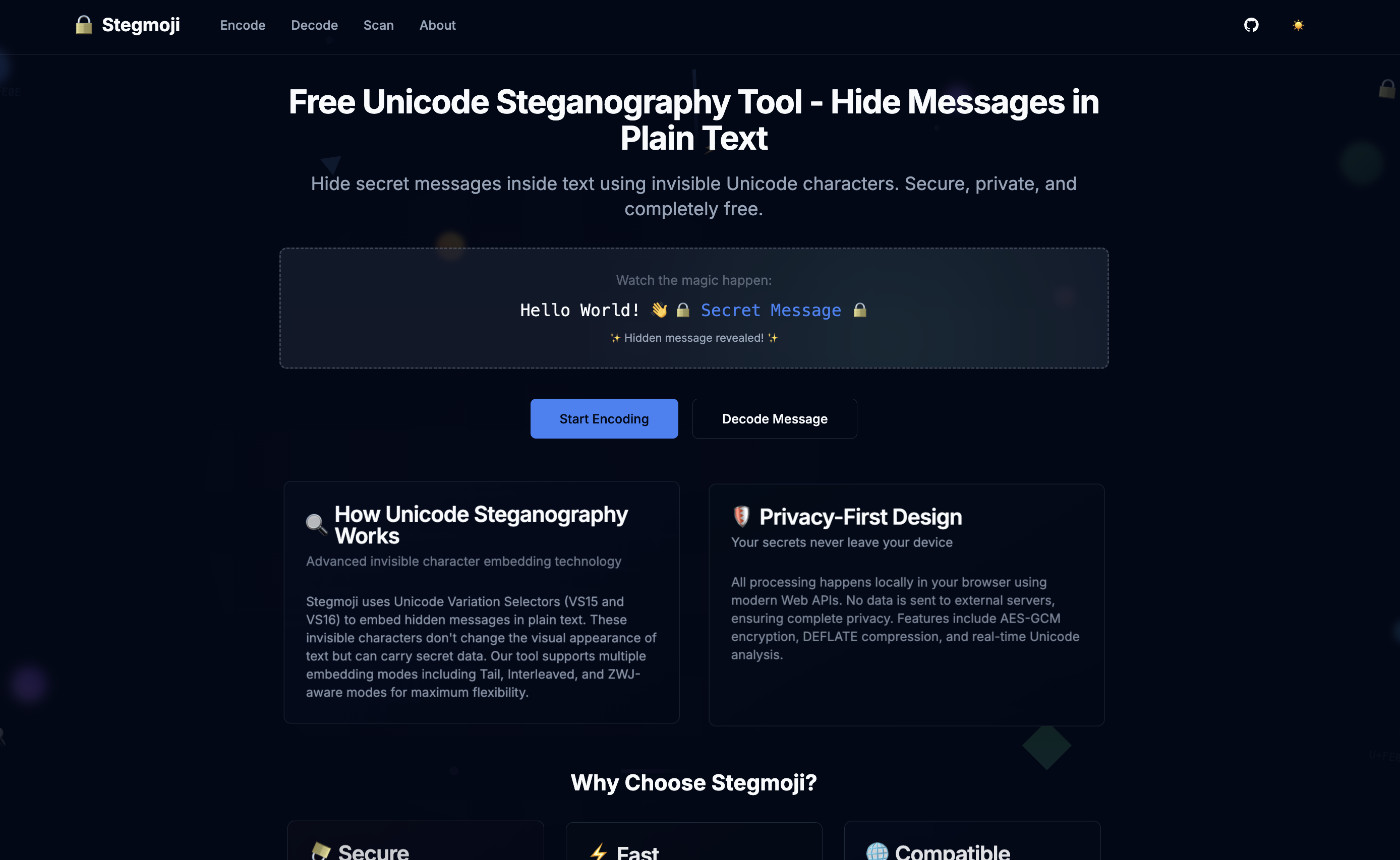 Stegmoji gallery image