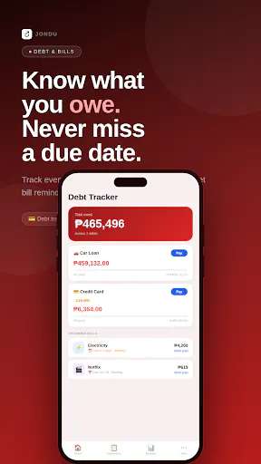 Jondu: Offline Budget & Expense Tracker gallery image
