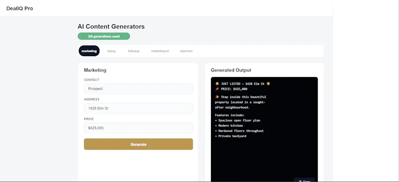 DealIQ Pro — All screenshot 1