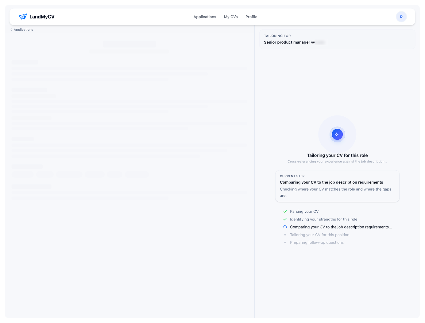LandMyCV gallery image