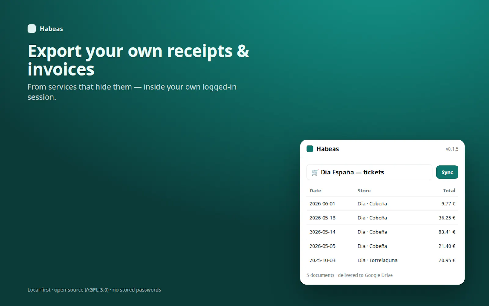 Habeas screenshot 5