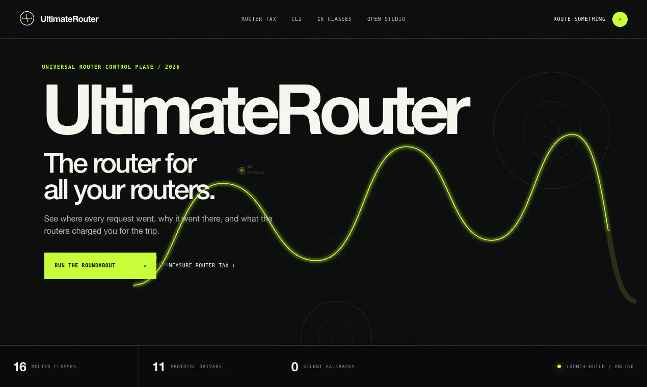 UltimateRouter gallery image