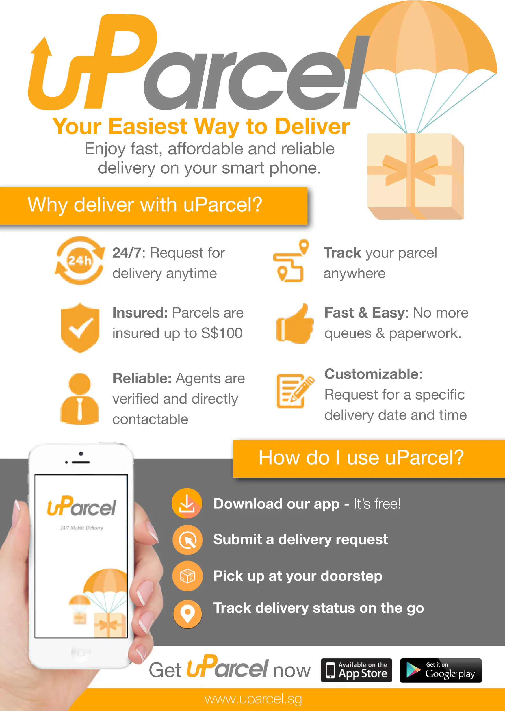 uParcel Courier gallery image