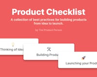 Product Checklist media 3