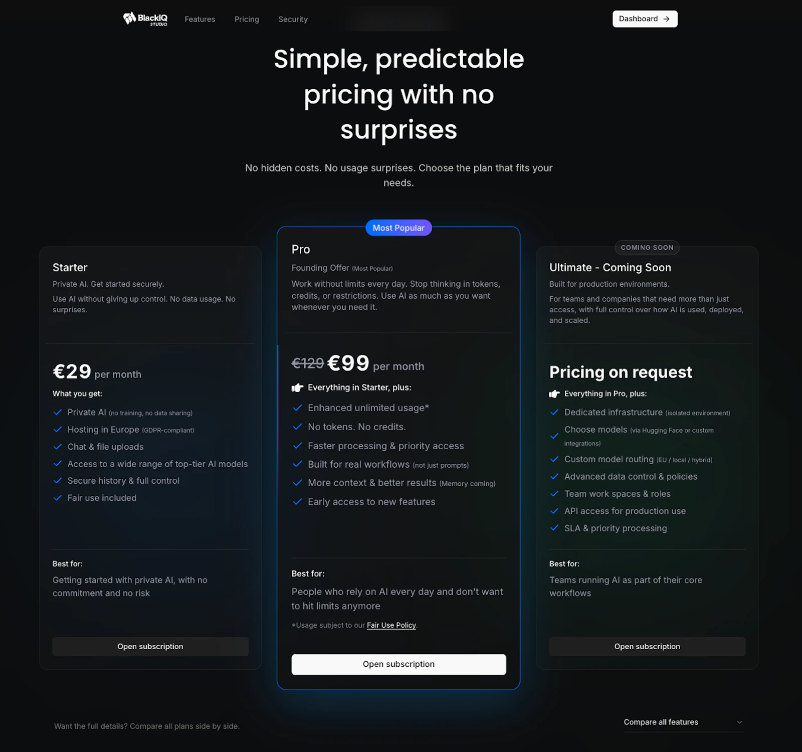 BlackIQ Studio screenshot 5