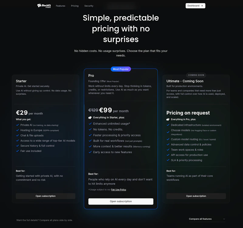 BlackIQ Studio screenshot 5