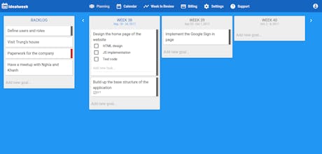 idealweek gallery image