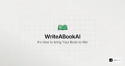 WriteABookAI gallery image
