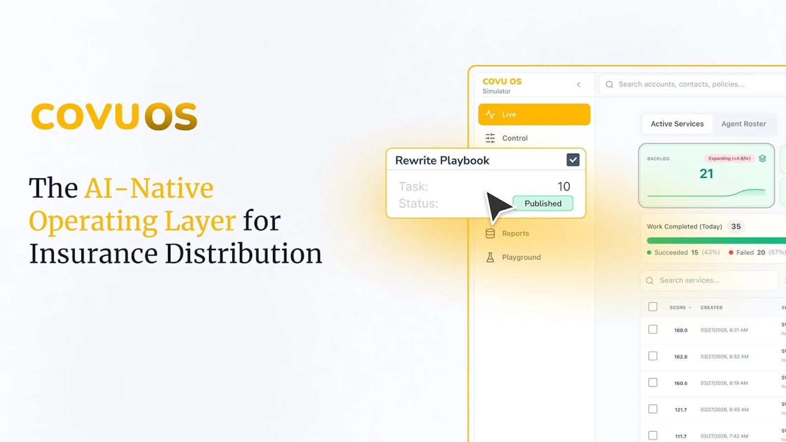COVU OS screenshot 1 (video preview)
