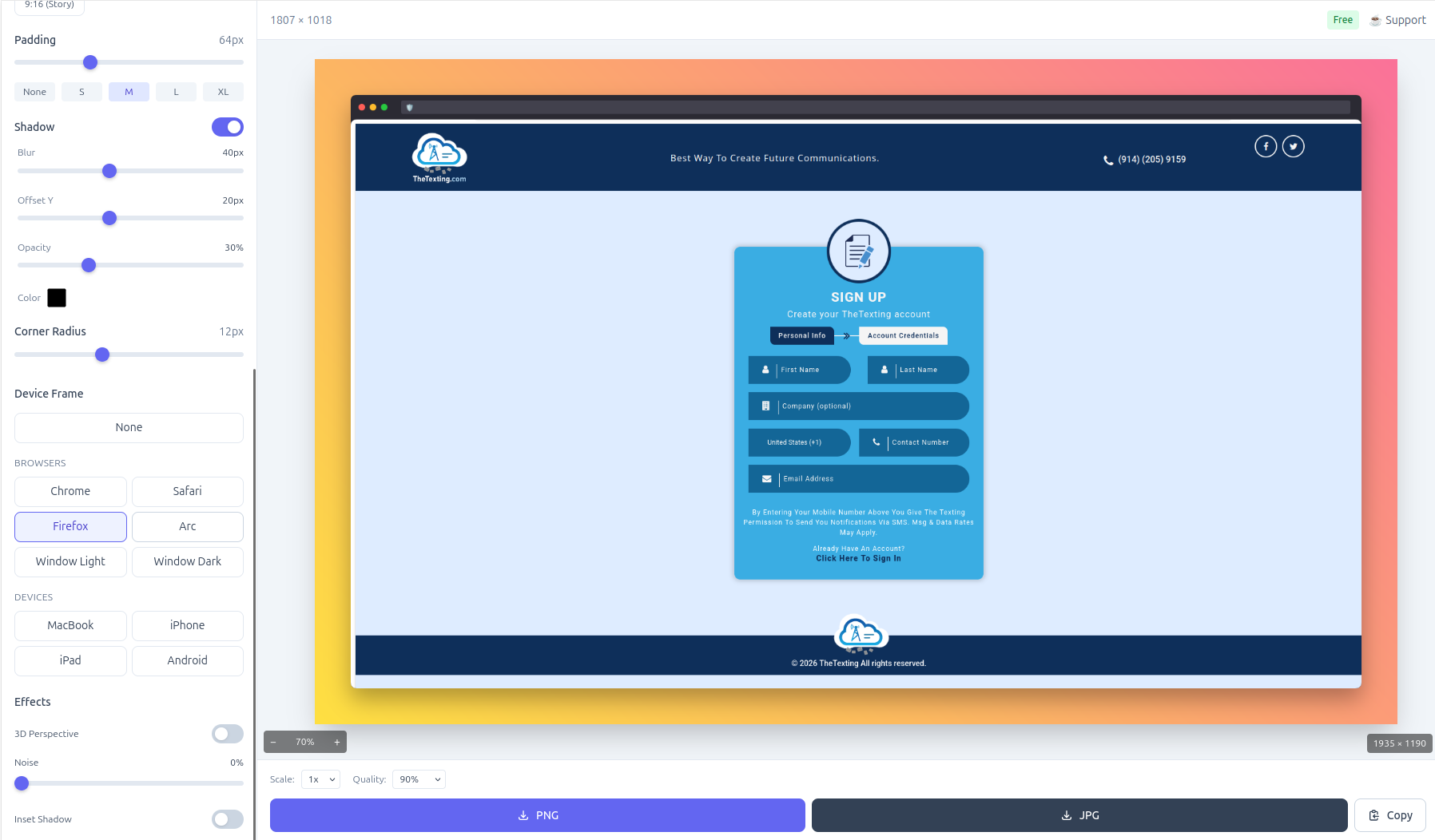 ScreenSnap Free - Screenshot 3 showing product features and functionality