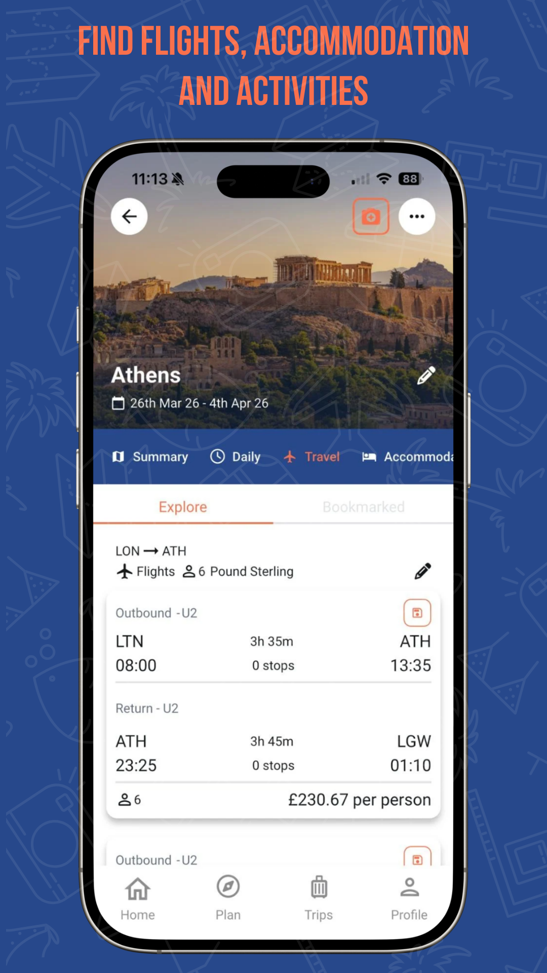 TripsTogether - Screenshot 4 showing product features and functionality