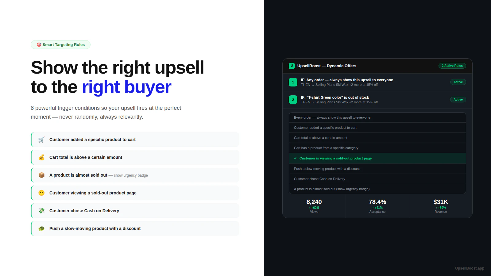 UpsellBoost screenshot 2