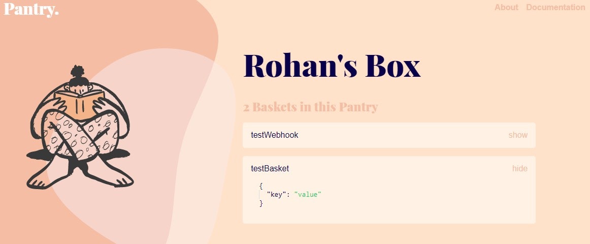 Pantry - Free JSON Storage gallery image