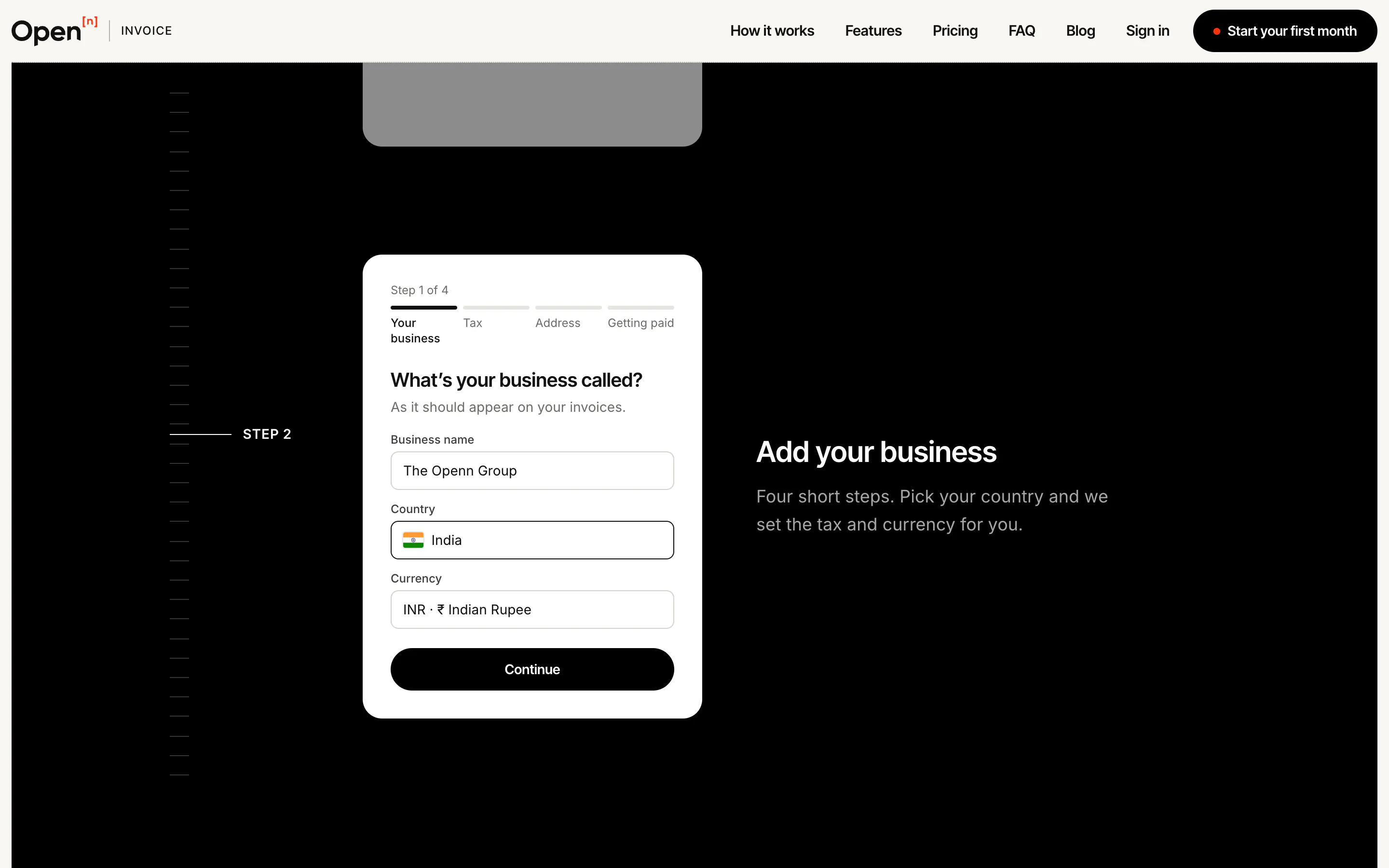 Openn Invoice gallery image