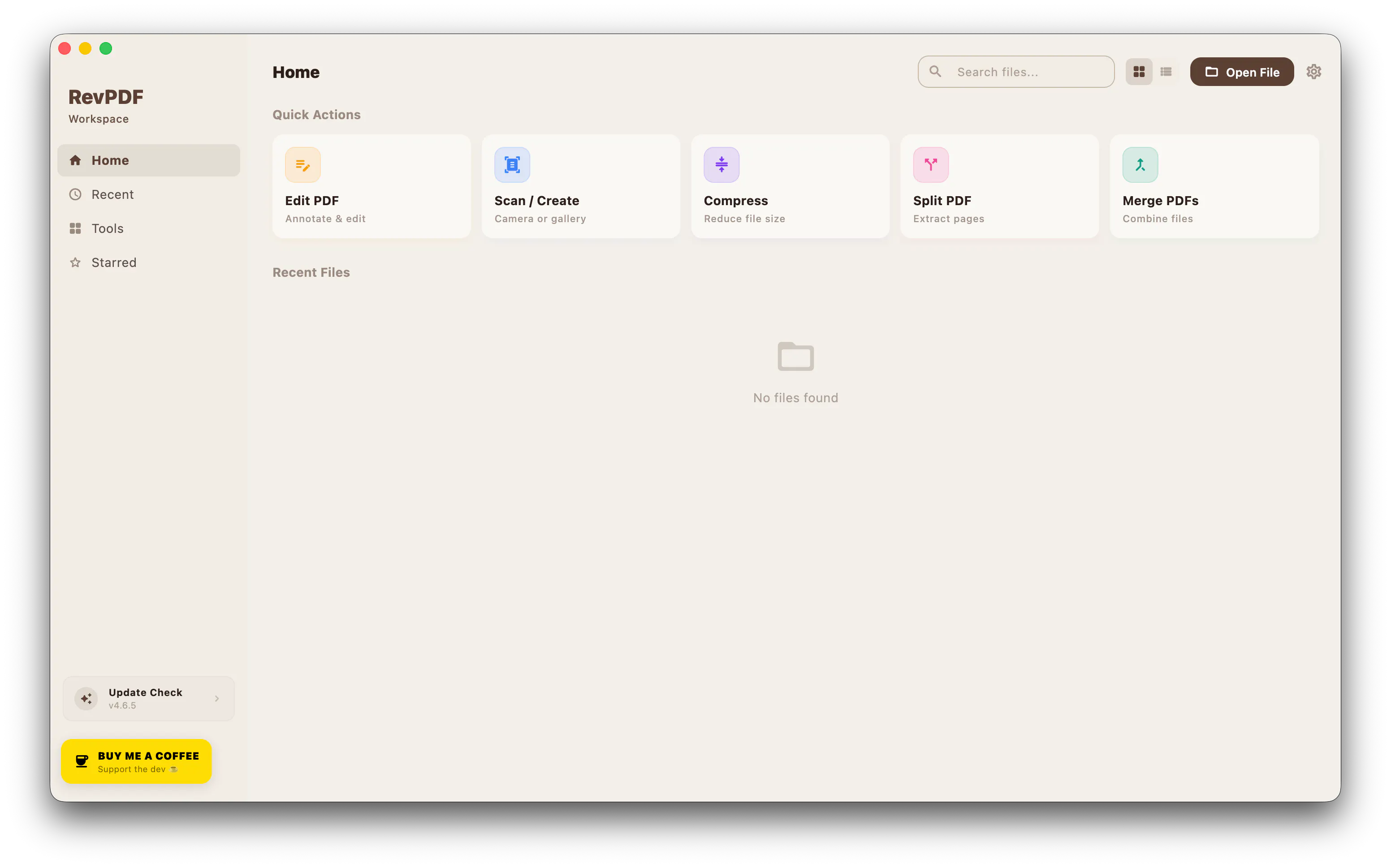 RevPDF - Offline native Pdf editor gallery image