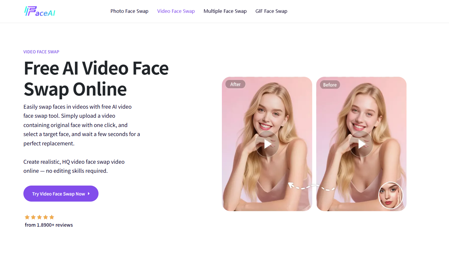 FACE AI: Free Face AI Generator Online gallery image
