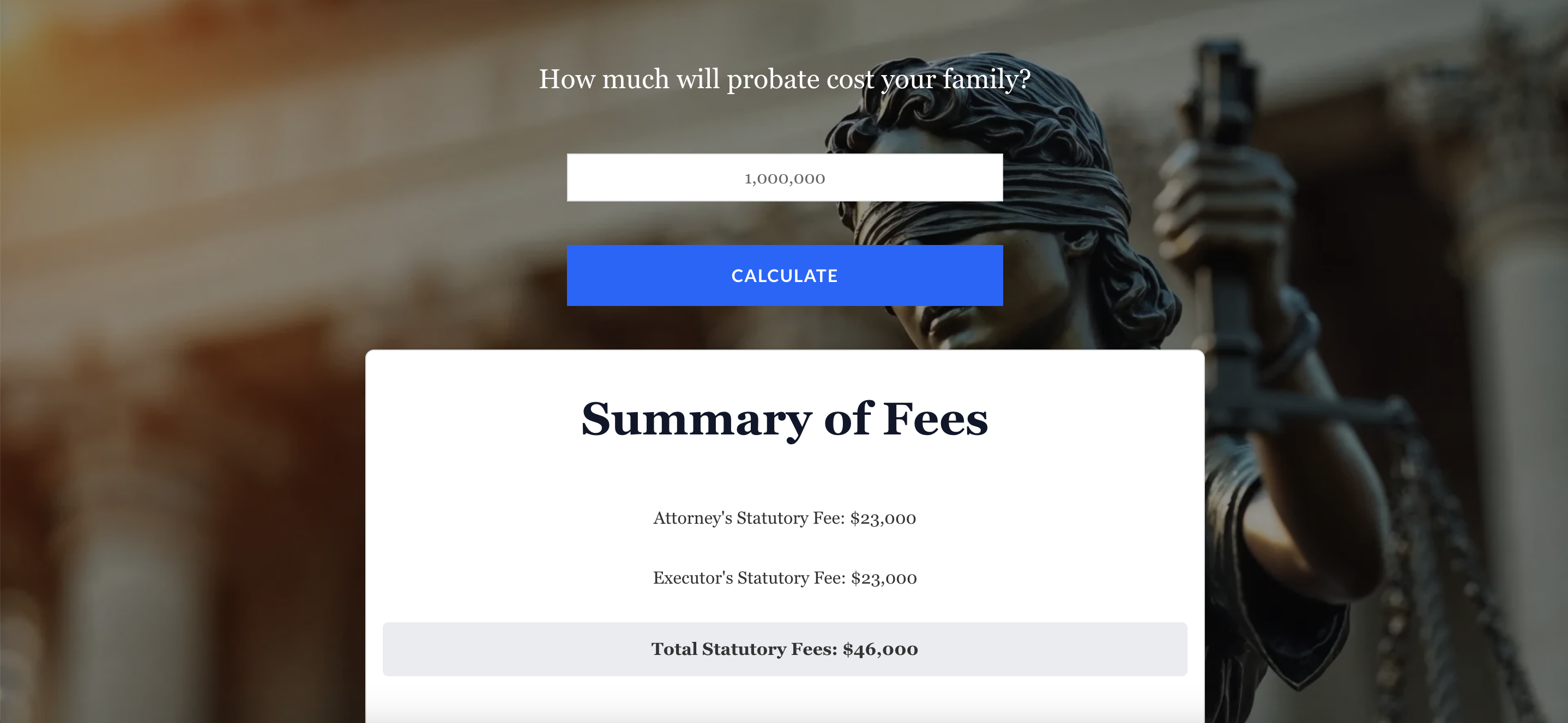 California Probate Taschenrechner media 3