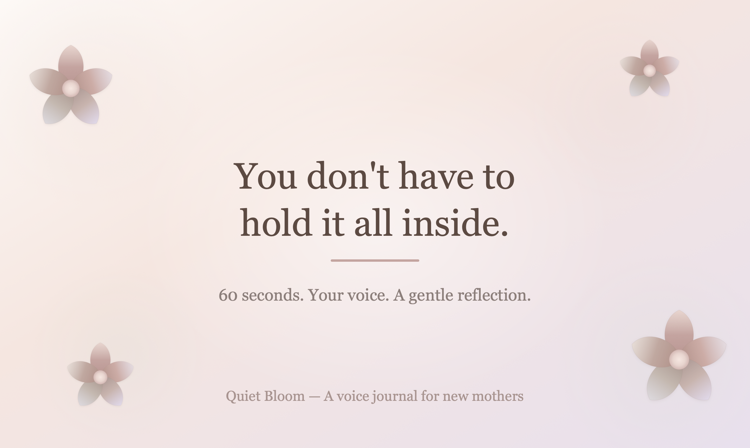 Quiet Bloom gallery image