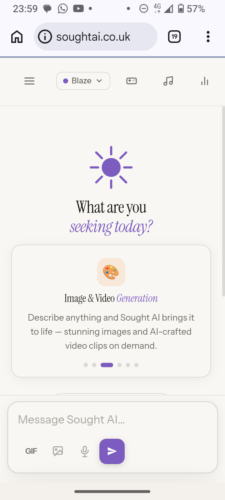 Sought AI gallery image