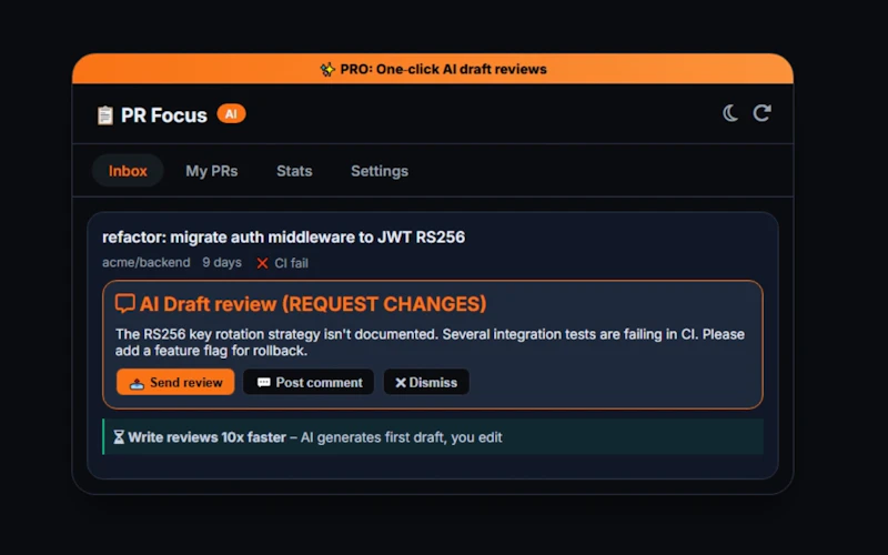 PR Focus Pro screenshot 8