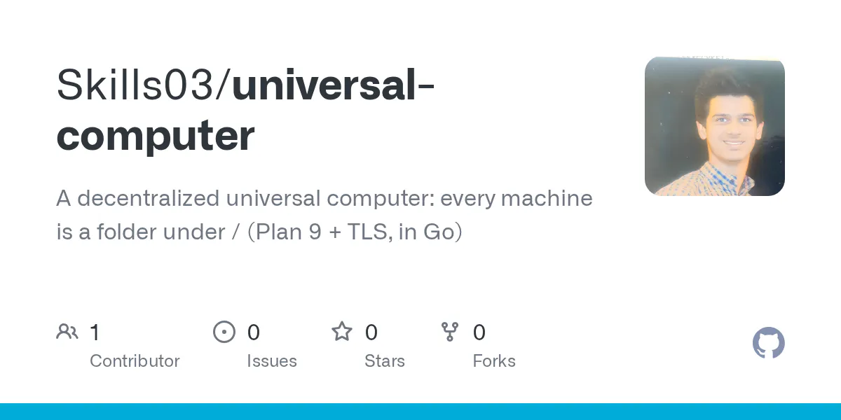 Decentralized Universal computer gallery image
