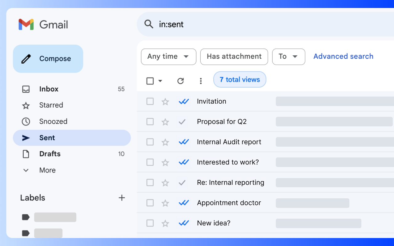 Email Open Tracker - Minimalist Edition gallery image