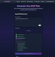 CreateMVP: Build Apps Faster with AI gallery image