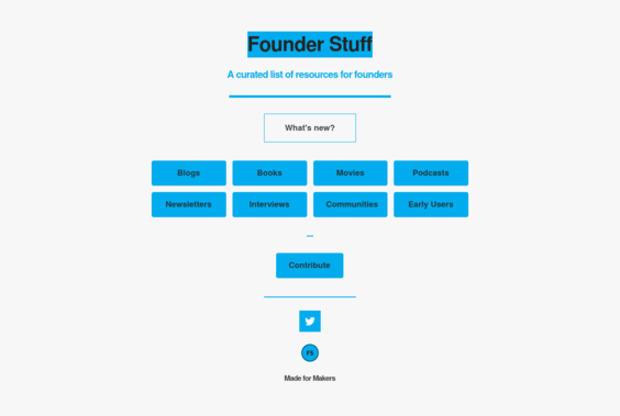 Founder Stuff gallery image