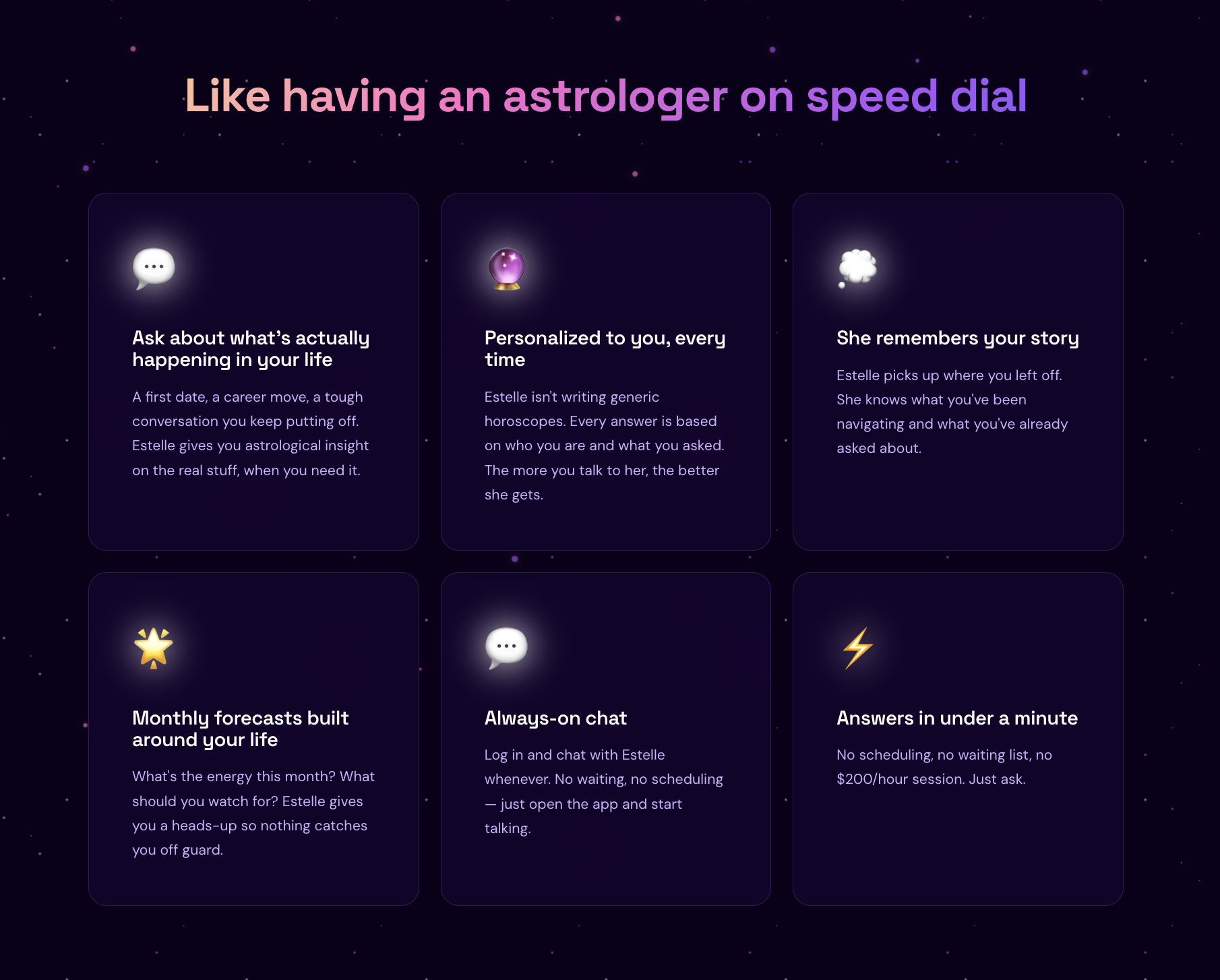 Estelle - Screenshot 2 showing product features and functionality