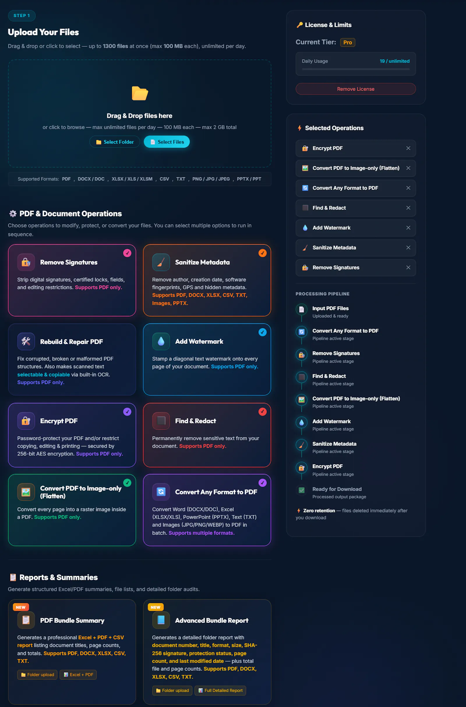 DocInspector screenshot 1