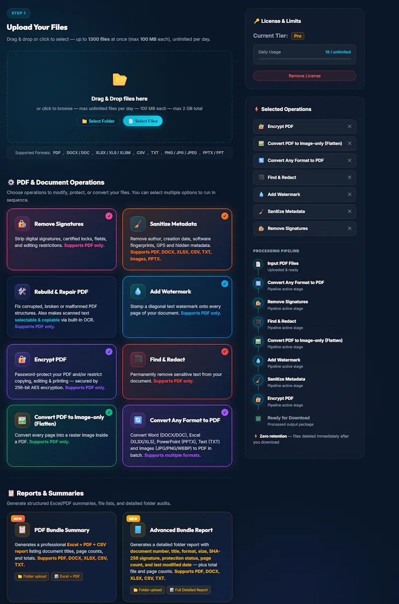 DocInspector screenshot 1
