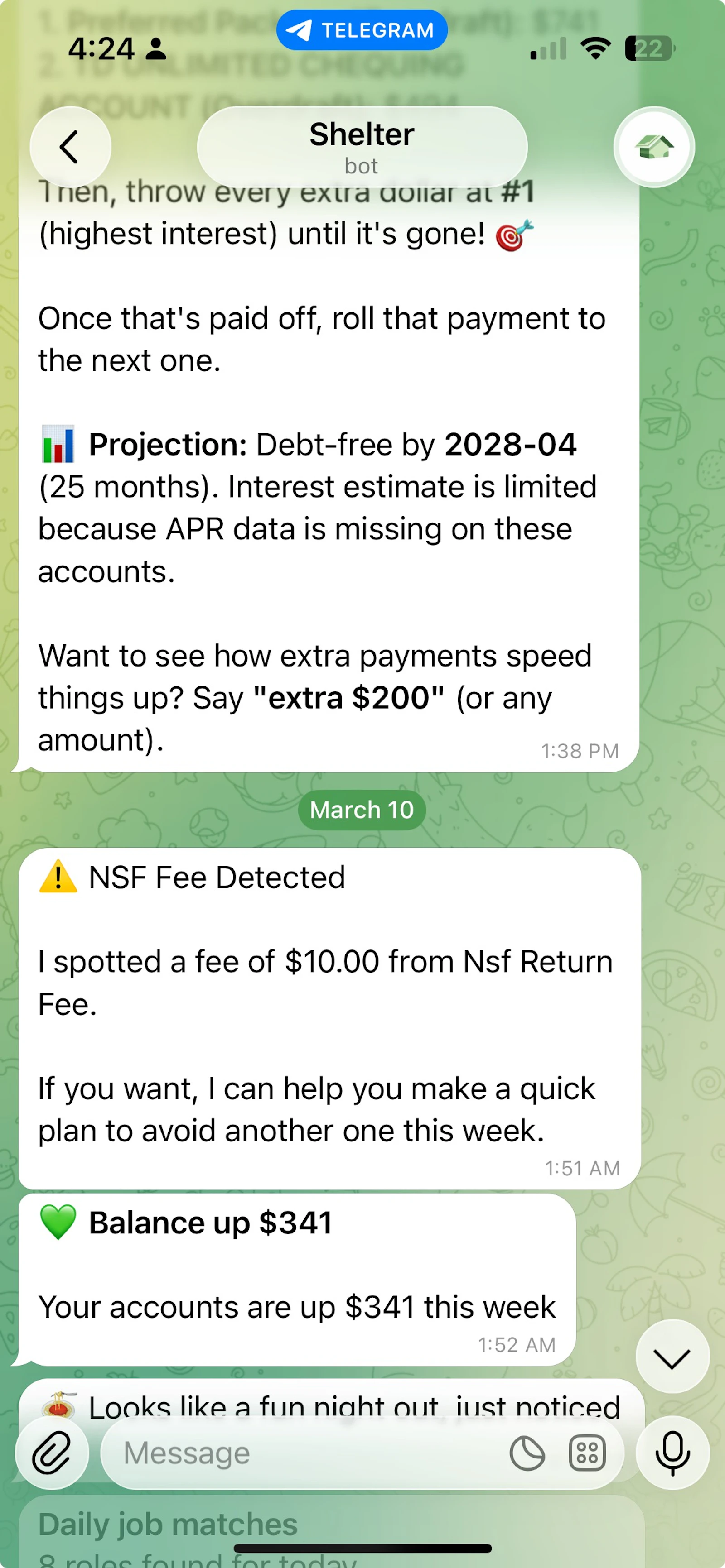 Shelter - Your AI Financial Guardian  screenshot 8