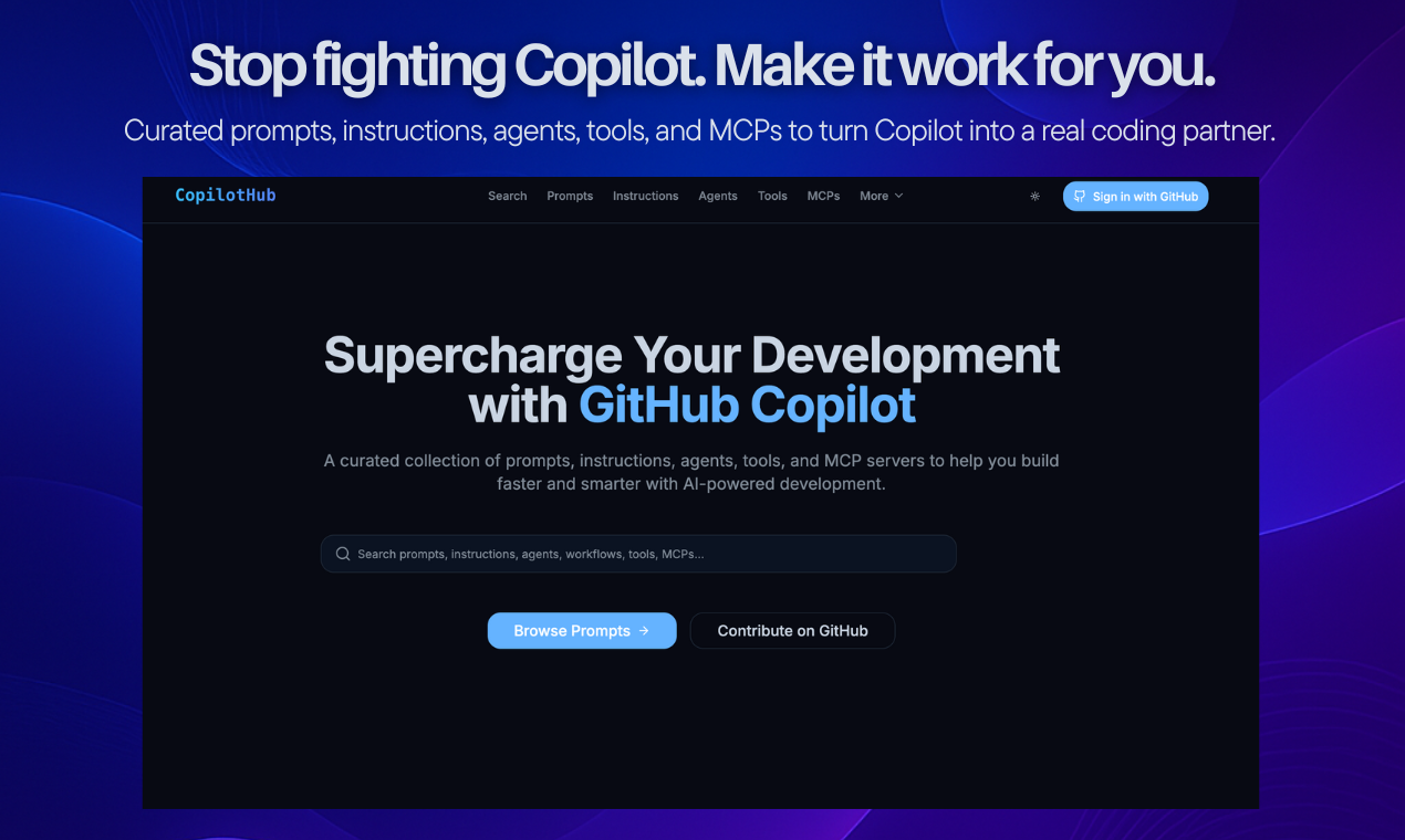 CopilotHub gallery image