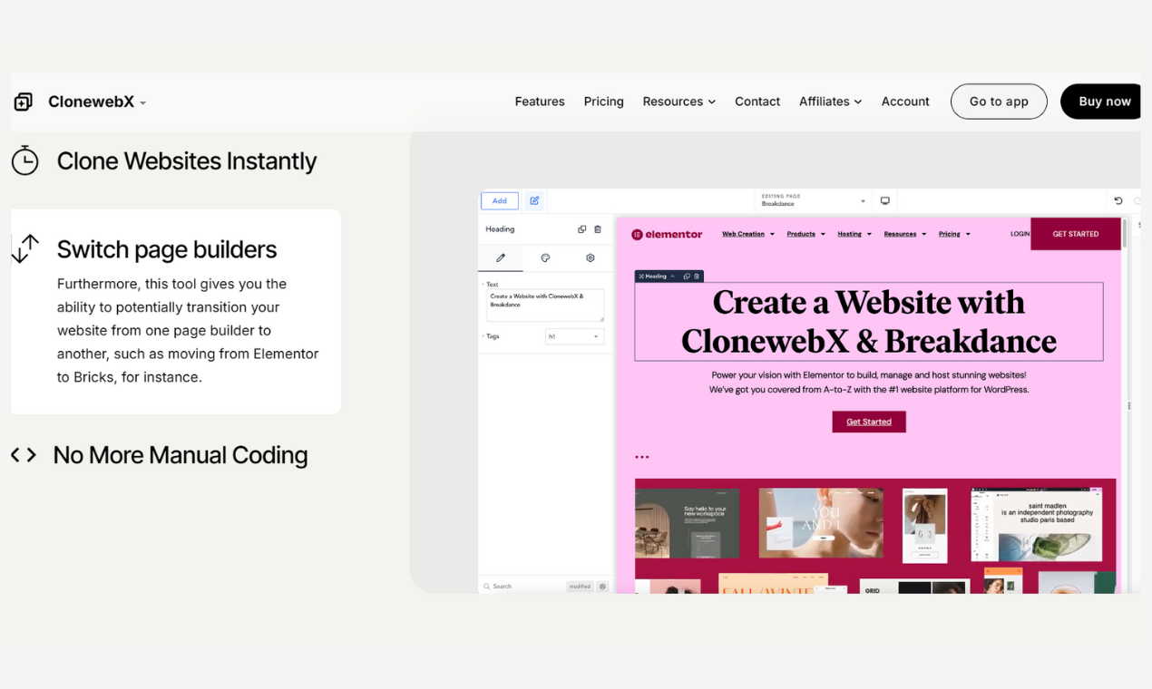 CloneWebx media 3