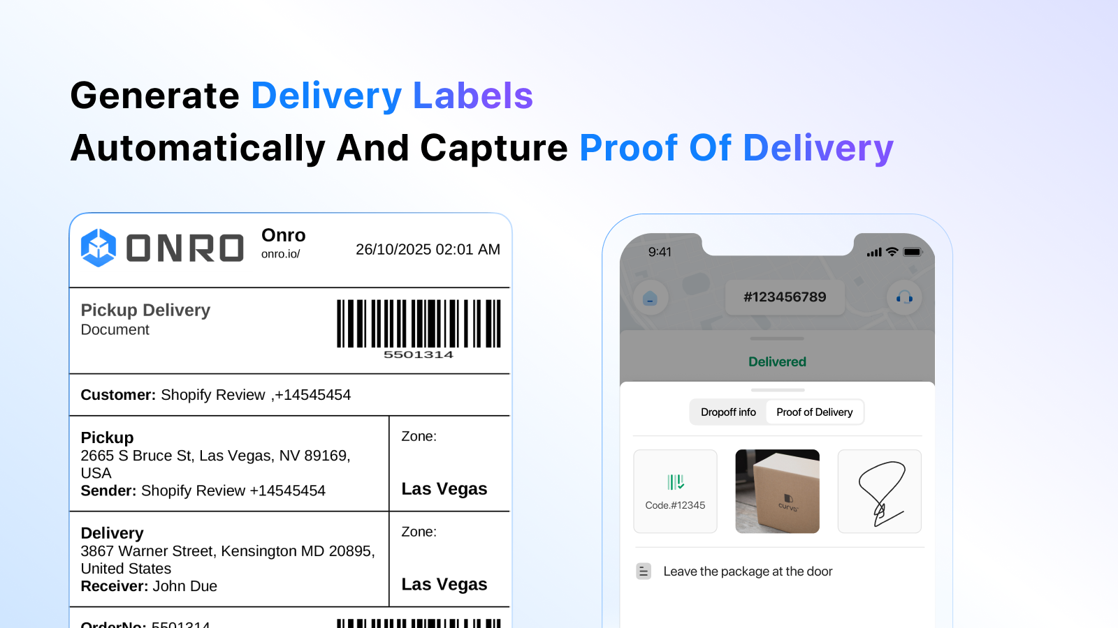 Onro Shopify App gallery image