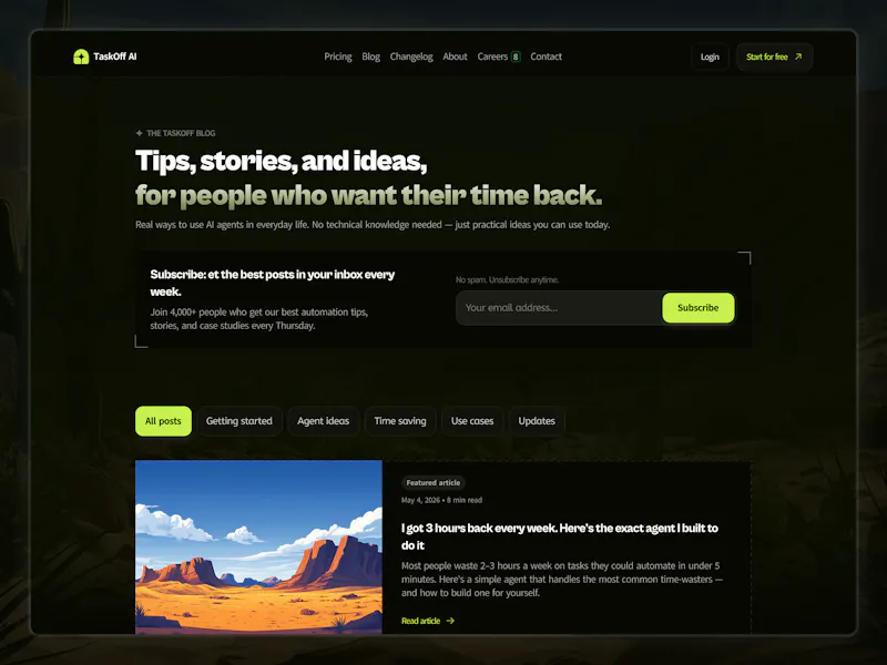 TaskOff screenshot 4