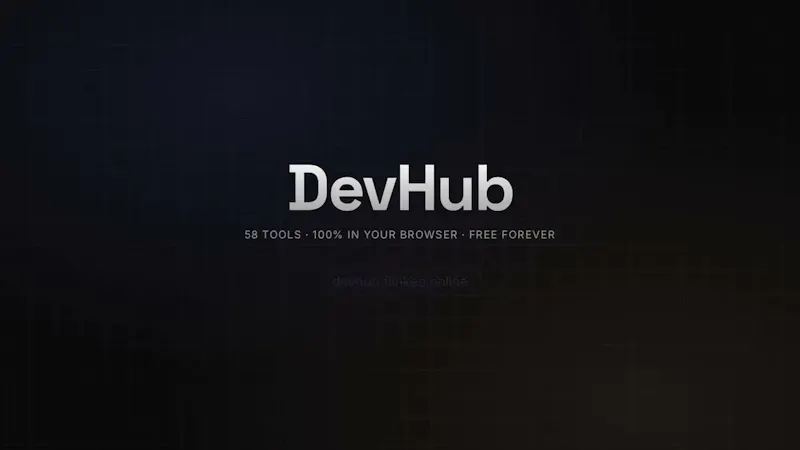DevHub Toolkit screenshot 1 (video preview)
