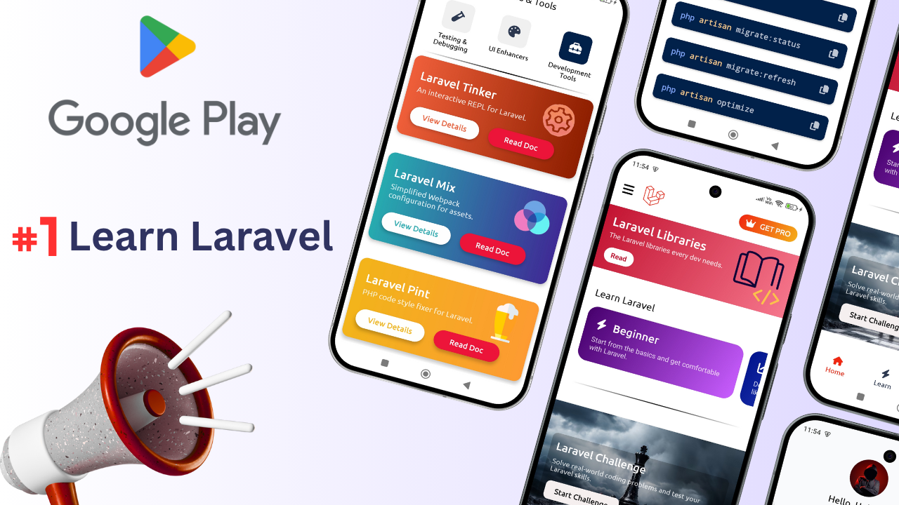 Learn Laravel logo