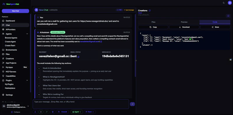 NewAgentsHub screenshot 11