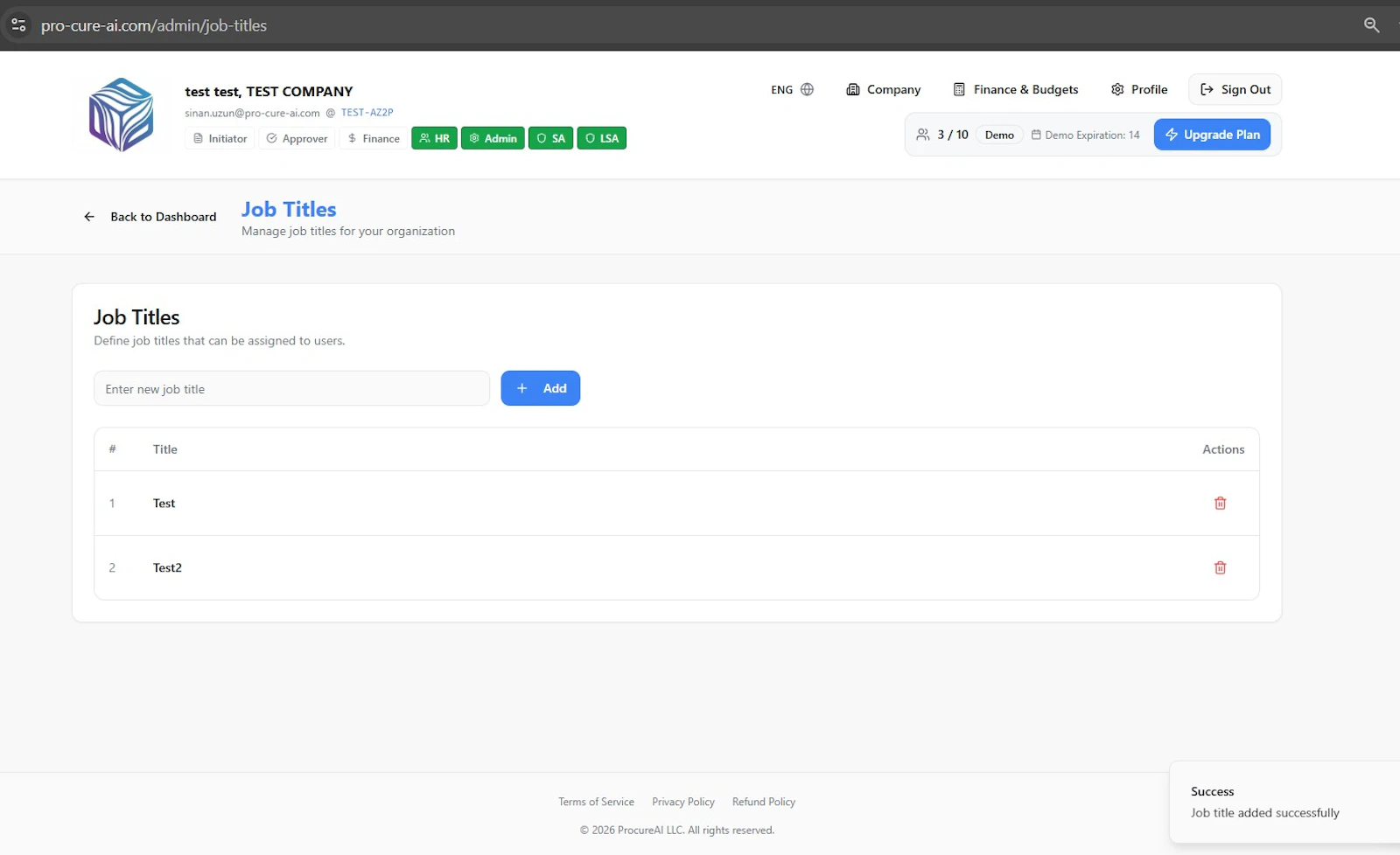 ProcureAI screenshot 26