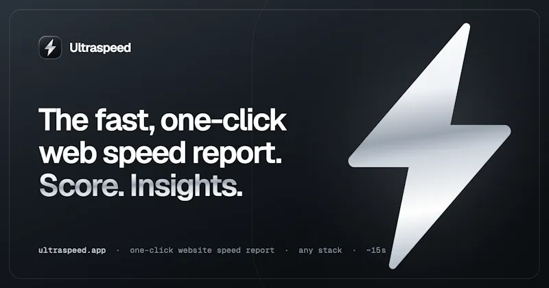Ultraspeed screenshot 1